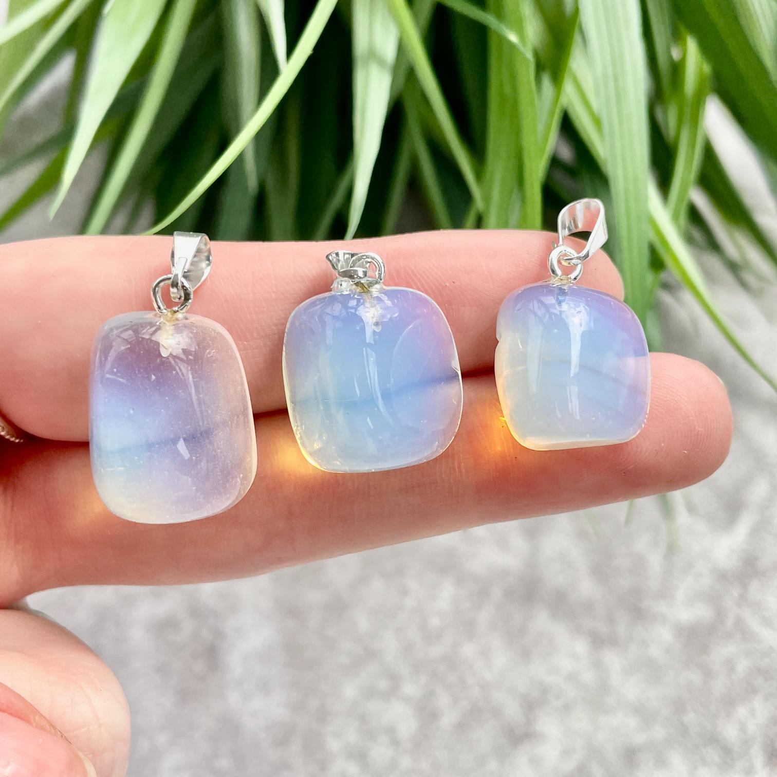 Tumbled Mini Pendant - Opalite Tumbled Mini Pendant - Opalite